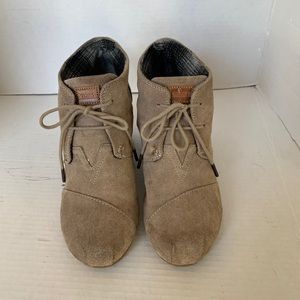 TOMS suede ankle boots